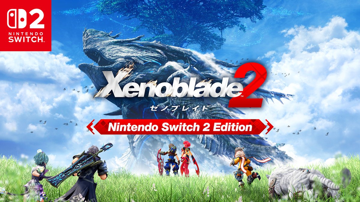 [任天堂HP]Nintendo Switch 2 ソフト『Xenoblade2（ゼノブレイド2） Nintendo Switch 2 Edition』の紹介映像と公式サイトを公開しました。 新たなレアブレイド「M.O.M.O.」や、ブレイドを直接操作できるアクションモードが加わります。 ※本作の対象年齢は「15歳以上」です。