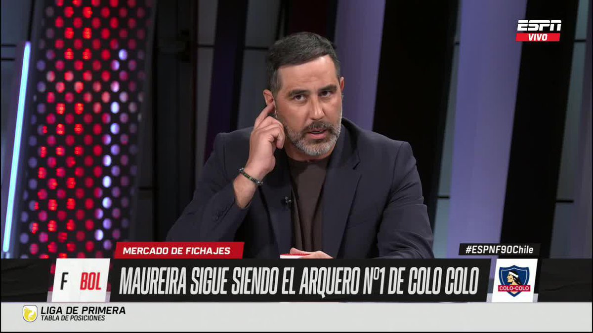 "CUESTA ENTENDER ESTA SITUACIÓN DONDE NO SE QUIERA BUSCAR EL CRECIMIENTO DE MAUREIRA" Claudio Bravo cuestionó la búsqueda de un arquero en Colo Colo: "Me gustaría escuchar el porqué van a reforzar esa área, si estamos hablando de un chico que tiene una proyección enorme"