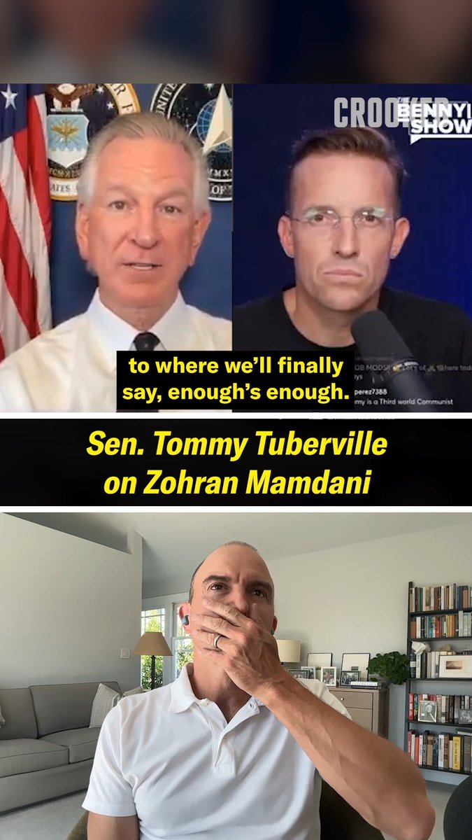Senator Tommy Tuberville says "sooner or later" Mamdani should be sent to Guantanamo Bay.