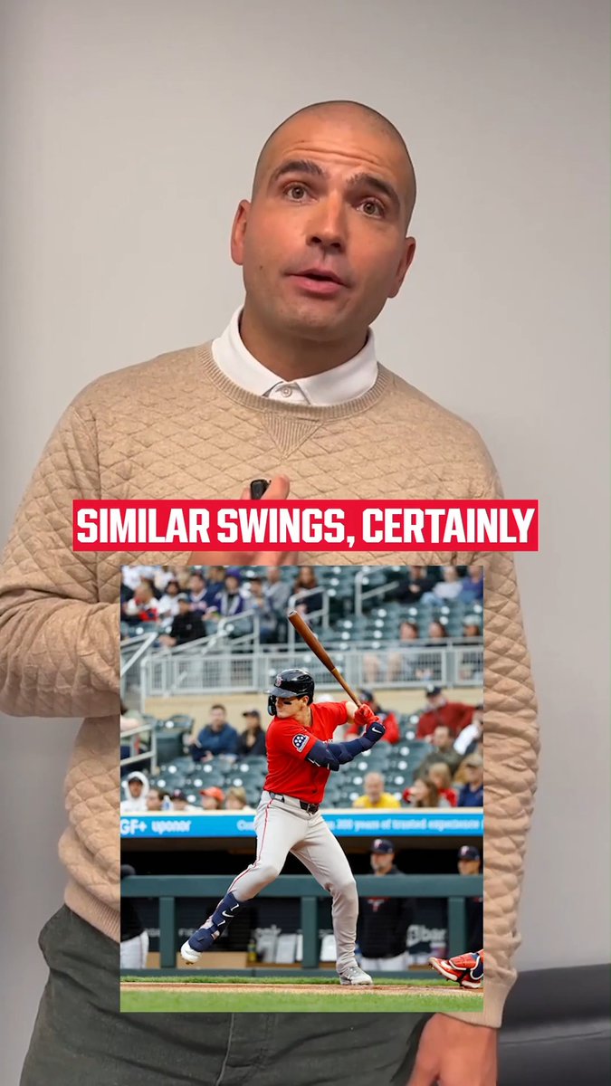 One hitter that reminds Joey Votto of himself? Red Sox 22-year-old slugger Roman Anthony 📈
