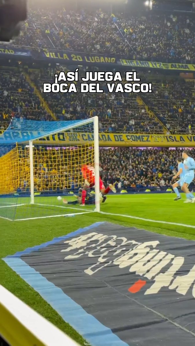 ¡ASÍ JUEGA EL BOCA DEL VASCO ARRUABARRENA! Jugadón a puro toque y, por poco, no fue un verdadero golazo contra O'Higgins.