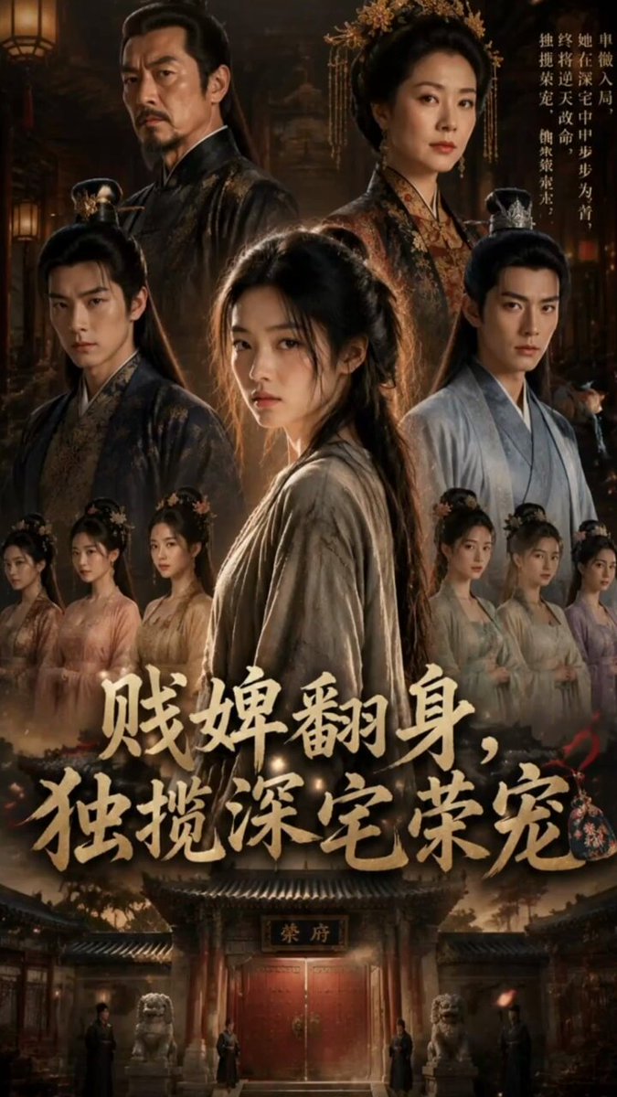 《贱婢翻身，独揽深宅荣宠》 第一集 乱世凄惨，荣府却精液横流。权贵们把小婢女当公用肉玩具，露天操逼换着上。清鸢瘦小身子抖着进府面试，奶子和小逼立刻被大手揉捏。 全集请看： #AI短剧 #短剧大全 #热播短剧 #短剧