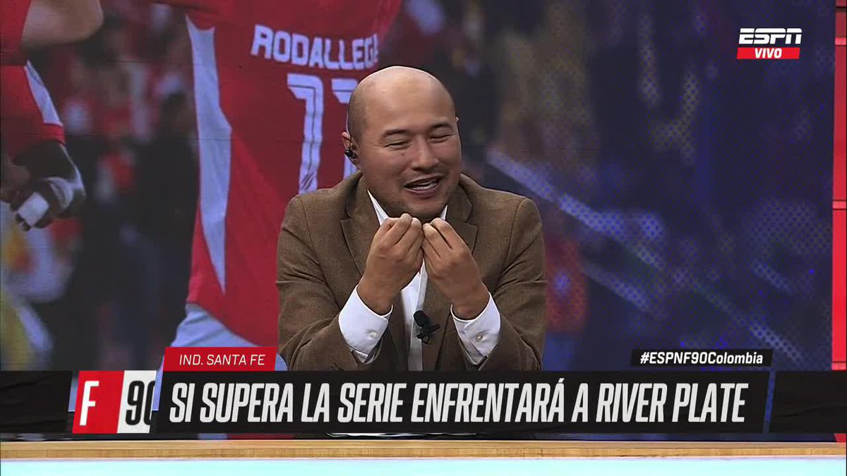 "NO APRENDEN, están poniendo a jugar a Santa Fe con River y falta un partido en Venezuela" Jorge Bermudez y la advertencia sobre el posible duelo de CONMEBOL Sudamericana. ▶️ No te pierdas #ESPNF90Colombia en el Plan Premium de #DisneyPlus