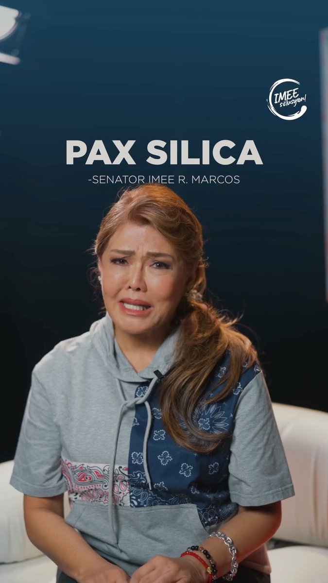Pax nga ba or pox, as in chicken pox? #dailytribune #ImeeMarcos #PaxSilica