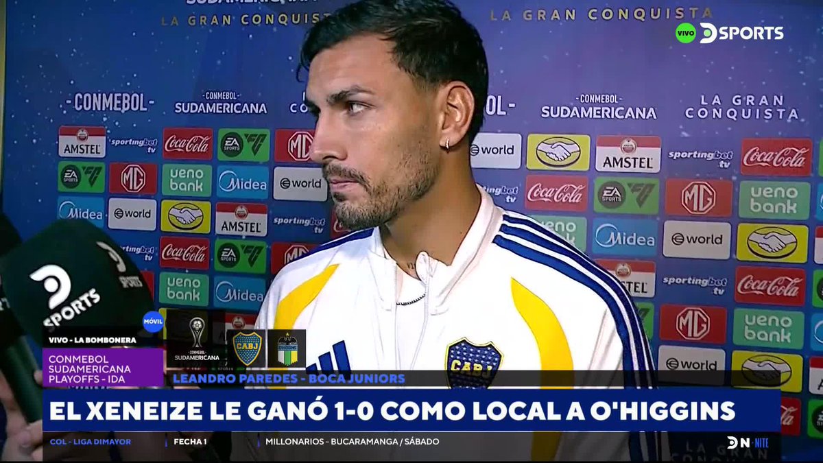 🗣️LEANDRO PAREDES: "Le dije al Vasco que ESTABA A DISPOSICIÓN, de él, del club, de mis compañeros de tratar de ayudar. Ahora ME OBLIGÓ A TOMAR 2 DÍAS, seguramente los acepte".