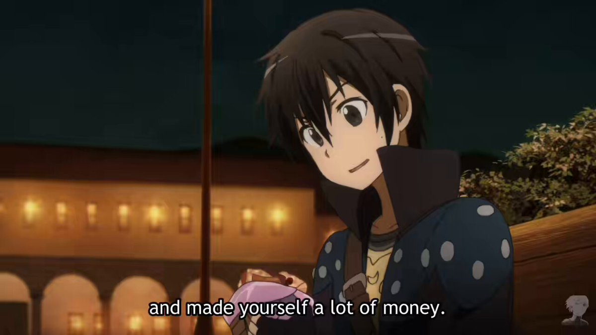 Asuna telling Kirito that she is not sharing the other half of her sandwich is so funny😭, at least he realized what is happening with their case