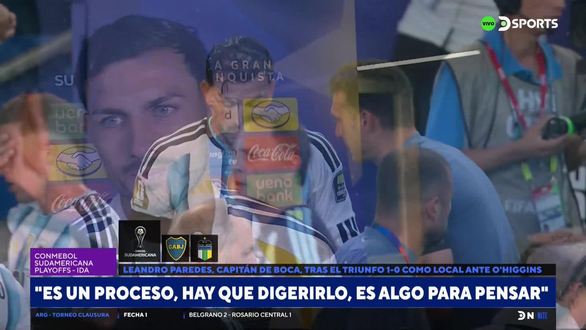 "EL DOLOR DE PERDER LA FINAL DEL MUNDO VA A DURAR MUCHO TIEMPO" Leandro Paredes. "Hay que pensar mucho si seguir o no en la Selección", confesó. #DSPORTSNoticiasNITE