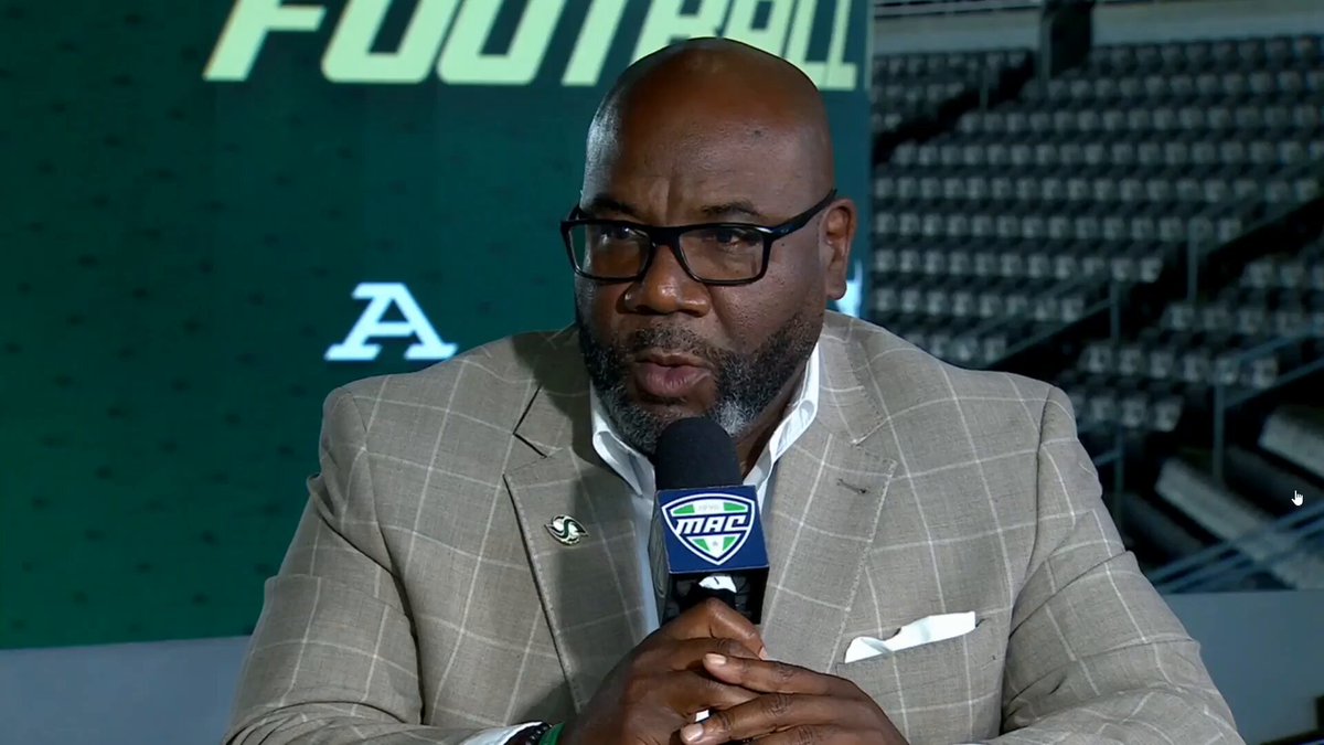 "We just all about proving we belong in the MAC. That 'prove it' thing, we live by it." -Sac State head football coach Alonzo Carter speaks to the media during MAC media day