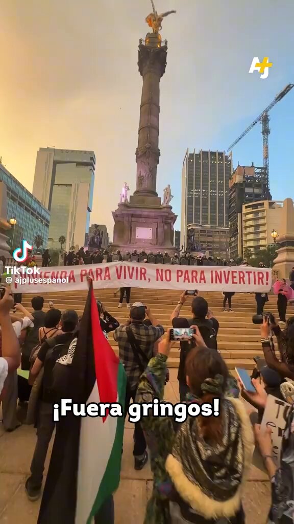 Hace menos de un año aquí en México personas salieron a protestar por la gentrificación de los gringos pendejos, de que hablan??