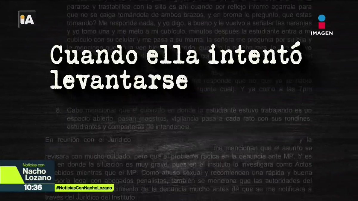 “La decisión que tomo no es porque sea culpable, sino todo lo contrario”, dijo el profesor Alberto Jasso en el video que grabó antes de quitarse la vida, tras ser acusado de presunto abuso sexual por una alumna. Esto se sabe del caso: Nacho Lozano #NoticiasImagen