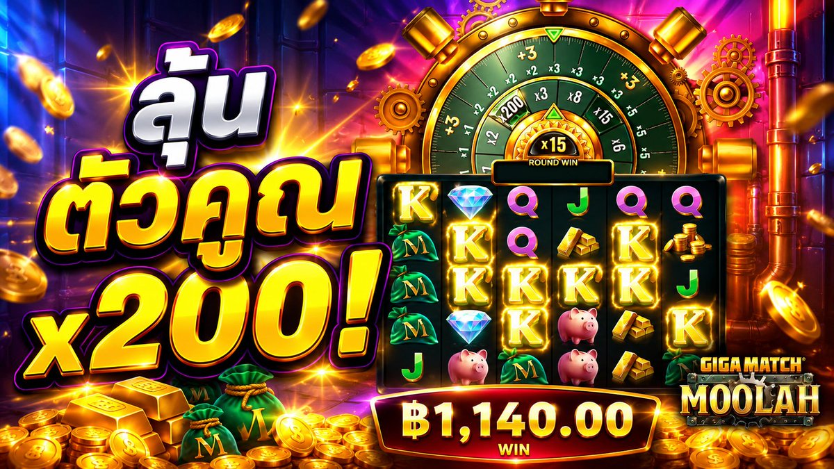 คูณจังแต่ตังไม่จ่าย! | Giga Match Moolah ลืมลงอีกแล้วว่ะ เลทไป 30 นาที วันนี้เดี๋ยวจัดให้ 3 คลิปชดเชย