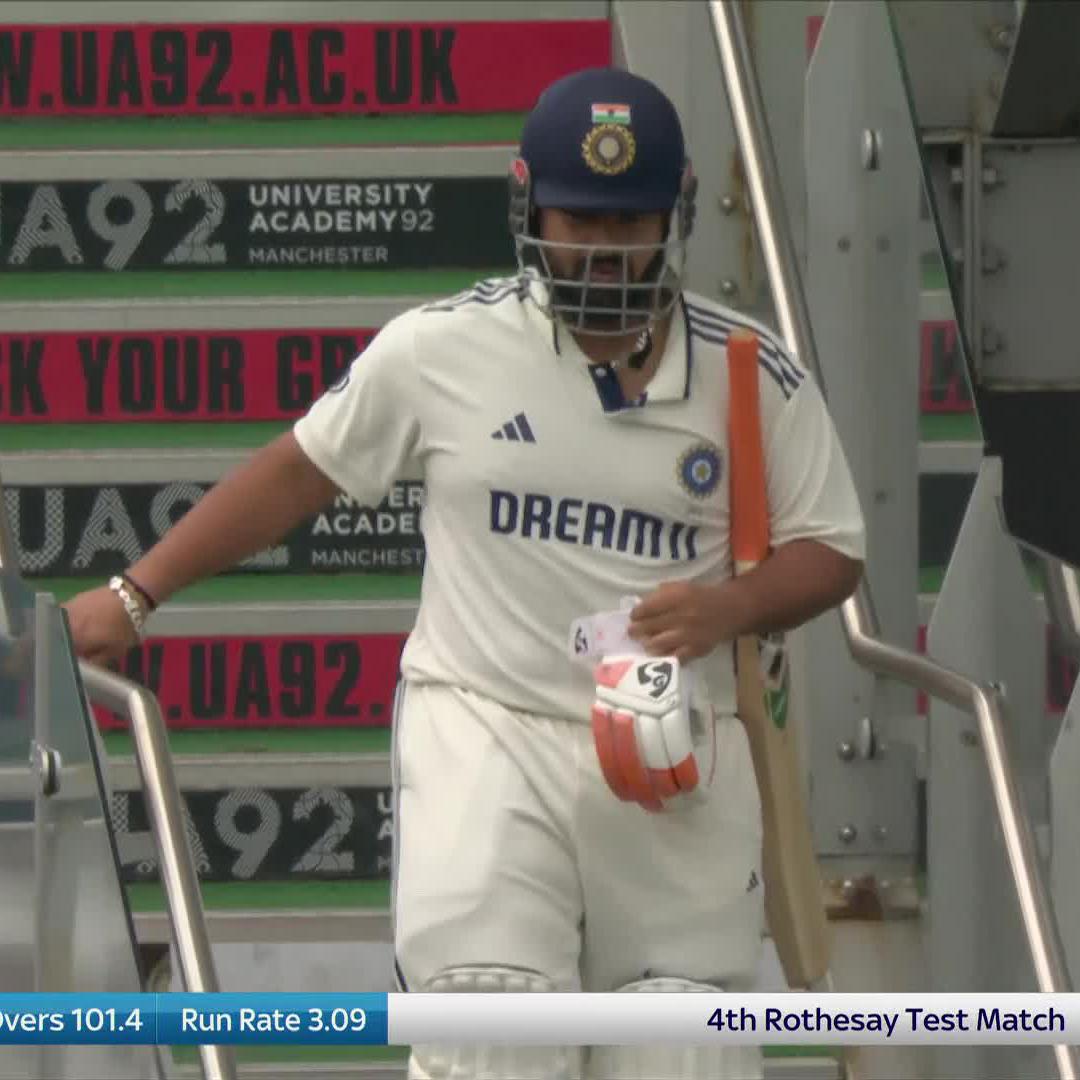 Exactly a year since Rishabh Pant did this 🫡🫡🫡