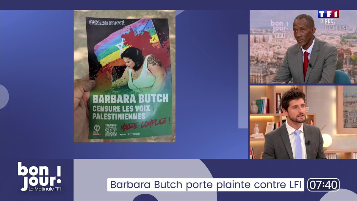 🔴 Barbara Butch porte plainte contre LFI 🗣️ "Est-ce qu'en tant que maire j'aurais accueilli cette DJ ? Non. Elle a pris une position particulière que nous ne pouvons pas invisibiliser" : Bally Bagayoko 📺 #EnTouteFranchise avec Bastien Augey