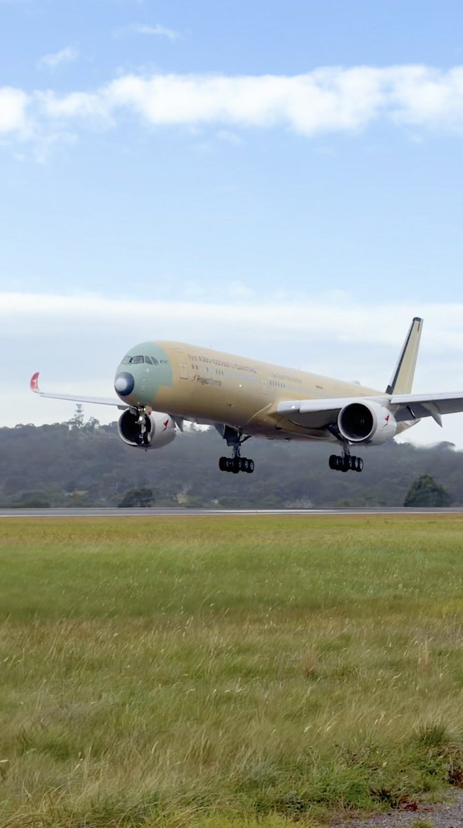 Our Project Sunrise Airbus A350-1000ULR has touched down in Australia for the first time. This journey is part of its two-month flight testing campaign, with the aircraft flying directly from Toulouse to Melbourne in 19 hours and 12 minutes.