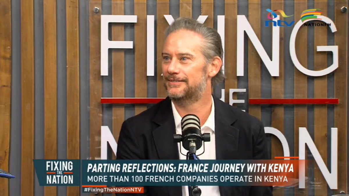 Outgoing French Ambassador to Kenya Arnaud Suquet names Kakamega Forest, the coast, Kisumu, Nairobi, and Mt Kenya as some of his top destinations in Kenya. Suquet, whose next role in Africa starts in September, also hopes to return for AFCON 2027. #FixingTheNationNTV Nation FM Nomadic Panda 🐼 @blinkypenguin Eric Latiff