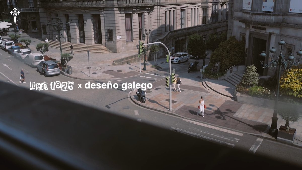 Fútbol. Arte. Galicia 🩵 RIO1923 converterá cada partido do Celta en #AbancaBalaídos nunha obra de arte para celebrar a creatividade galega. Da man de Chachacha Studio, cada encontro na casa contará cun cartel oficial creado por un artista galego diferente.