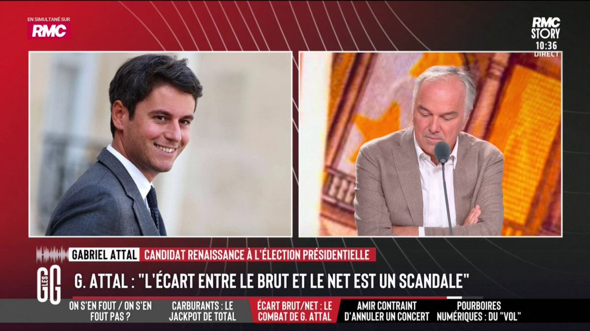 💶 Retraites : la capitalisation comme solution ? 📞 Gabriel Attal : "Il faut réformer le système en intégrant une part de capitalisation. À l’origine, les cotisations servaient à protéger les travailleurs. Aujourd’hui, elles bénéficient à des non-travailleurs" #GGRMC
