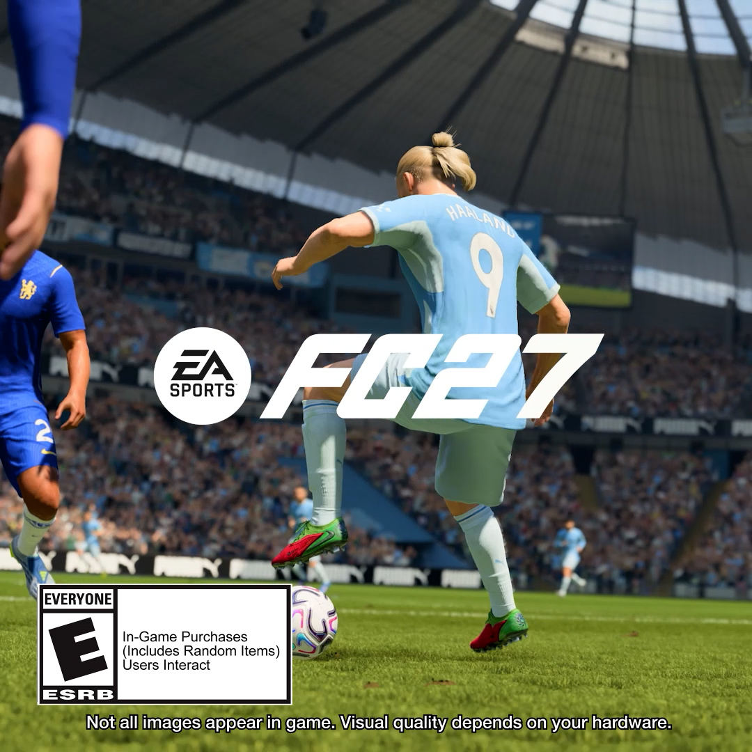 Step into The World’s Game with EA SPORTS FC #FC27 🎮 Built on control. Inspired by the game you love. Experience more rewarding gameplay, smarter attacking movement, and all-new Ultimate Team features. Pre-order now...