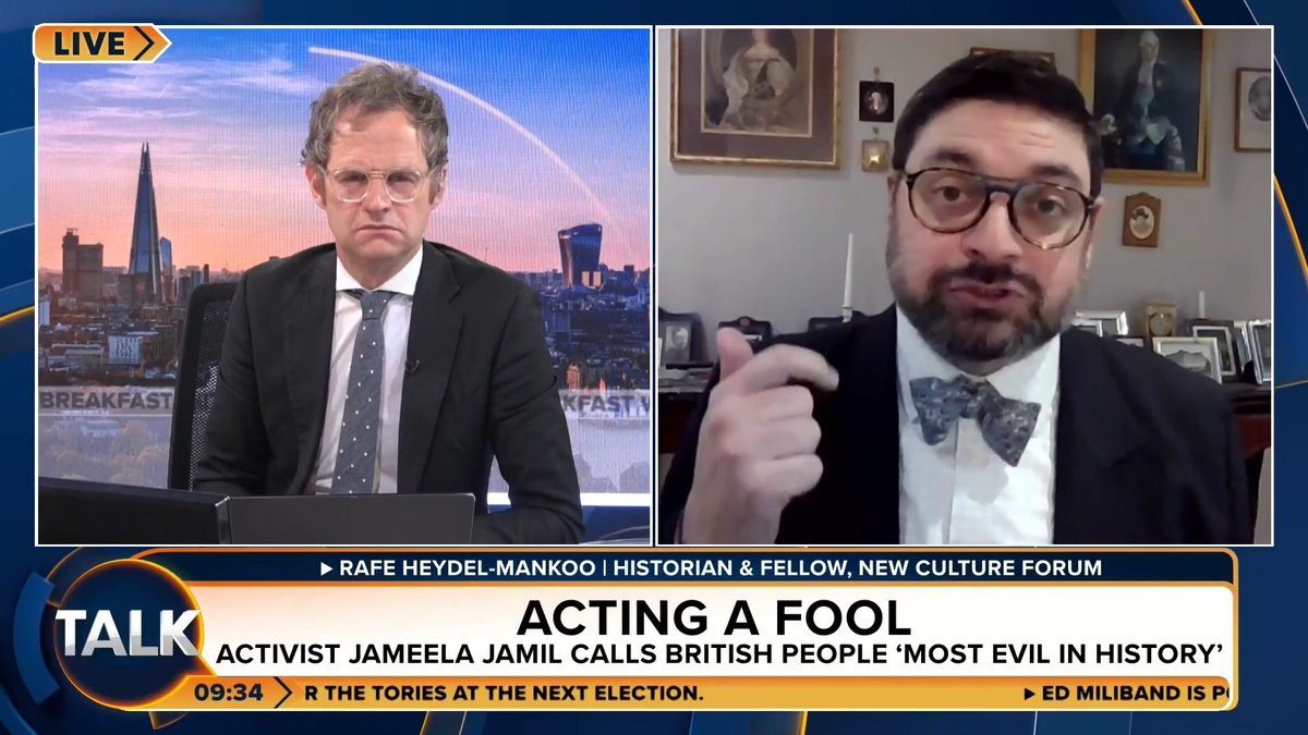 🚨🚨"She's a CRETIN!" Rafe Heydel-Mankoo rips Jameela Jamil apart over her comments saying British people are the most evil in the world. "Is she saying we're worse than Hitler, Stalin and Mao?"