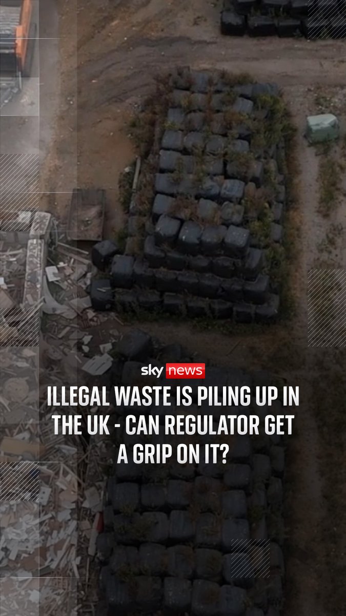 Illegal waste is piling up in the UK, and climate reporter Victoria Seabrook explores what measures are being taken to control the problem. For more climate news: