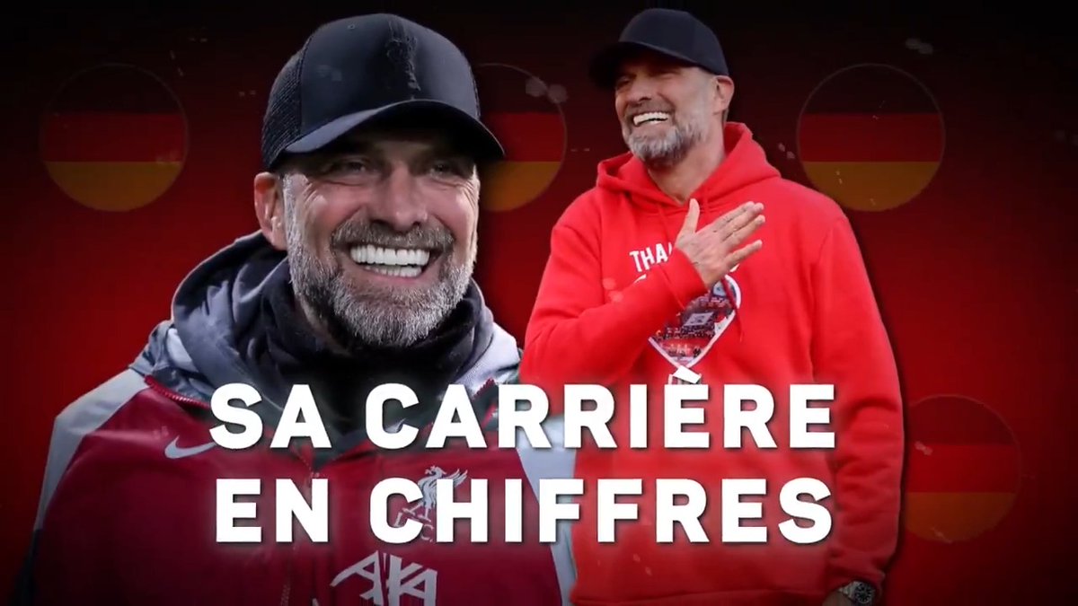 🇩🇪🔍 Jürgen Klopp, sa carrière en chiffres ! #Mercato #Allemagne