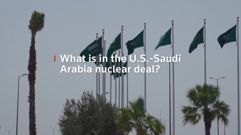 The US and Saudi Arabia signed a nuclear power deal allowing Riyadh to enrich uranium and build reactors with US technology, raising concerns about potential weapons development
