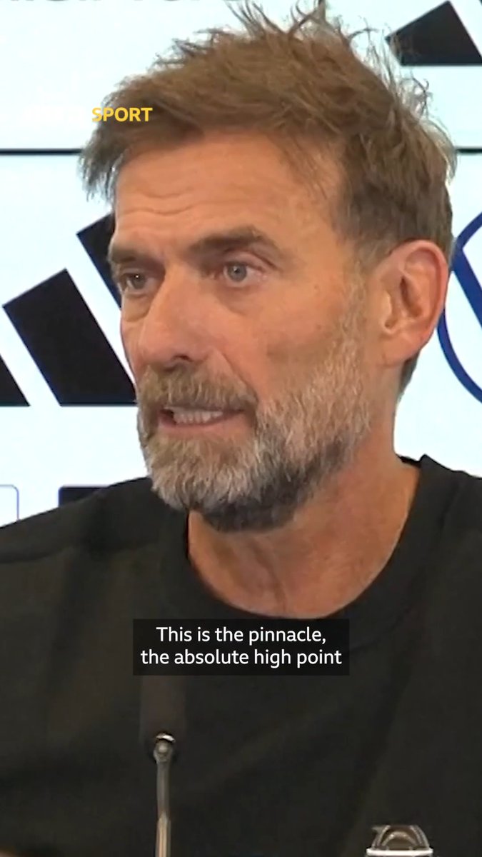 🗣 "It is a great honour for me." Jurgen Klopp has described taking charge of the German national team as the "pinnacle" of his football career as a coach 🇩🇪