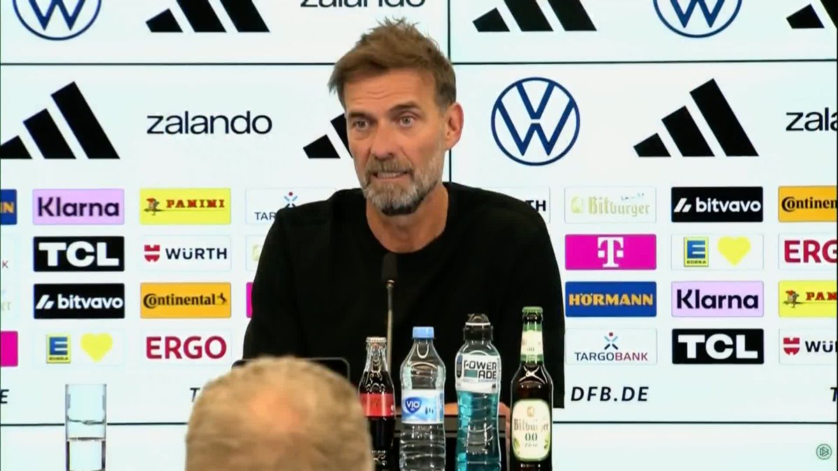 "If you behave badly and don't leave my family in peace, I will be gone" 🗣️ Jurgen Klopp has warned that he will walk away from the German National job if the press intrudes on his personal life, adding that he wasn't impressed about how Julian Nagelsmann was treated ⚽️
