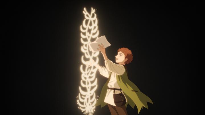 魔法陣をかざすたび 世界に焦点が合っていくみたいだ」 『とんがり帽子のアトリエ』 Netflixにて配信中! #とんがり帽子のアトリエ #WitchHatAtelier