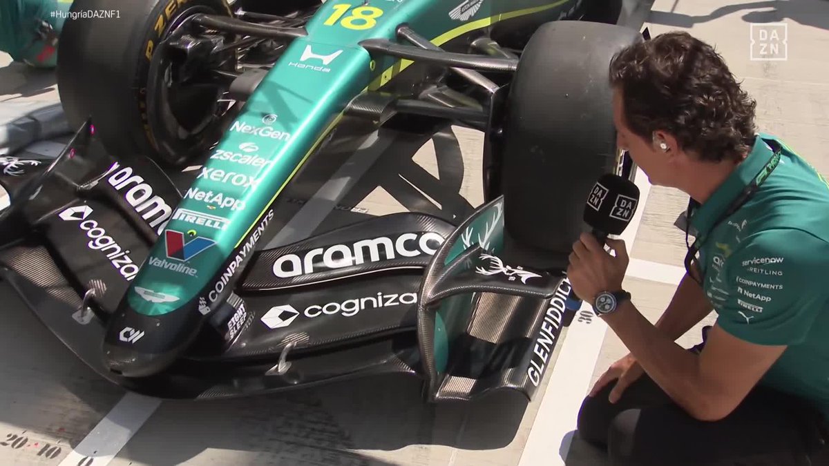16 MEJORAS DE RENDIMIENTO PARA UN ASTON MARTIN TOTALMENTE RENOVADO 🤯 Pedro de la Rosa nos explica el llamado AMR26 'B'... ¡Y ALUCINAMOS! 😱 #HungriaDAZNF1 🇭🇺