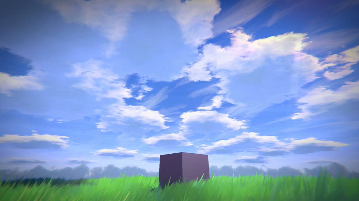 Sometimes the default cube deserves to rest 😌