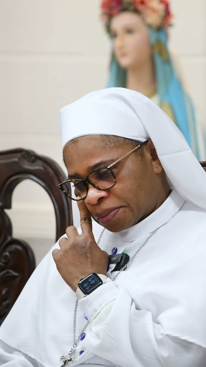 A nun was taken into immigration custody after being arrested while walking to Mass in her habit last month in Texas. Sister Leticia Ugboaja pleaded Thursday for people to have the chance to be heard before being taken into custody, saying she was speaking out to help others.