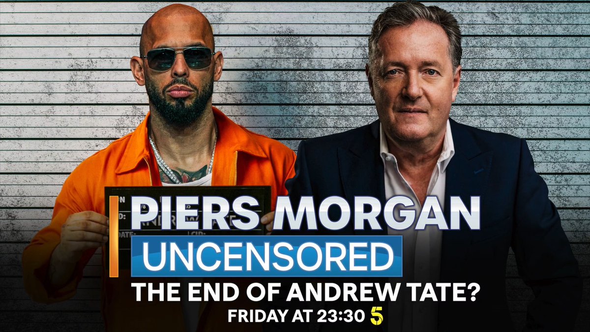 Could new rape and sex trafficking charges spell the end of the road for Andrew Tate? Don't miss Piers Morgan Uncensored tonight at 11.30pm on 5👇 📺 Piers Morgan | Channel 5