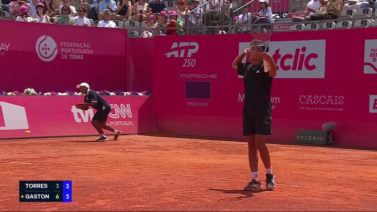 ¡Tiago Torres es el nombre de la semana en #Estoril! 🇵🇹🔝 📺 Mirá el mejor tenis en el Plan Premium de Disney Plus.