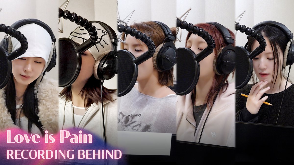[📺] i-dle (아이들) 'Love Is Pain' Recording Behind 🔗 #아이들 #idle #We_made #Love_Is_Pain