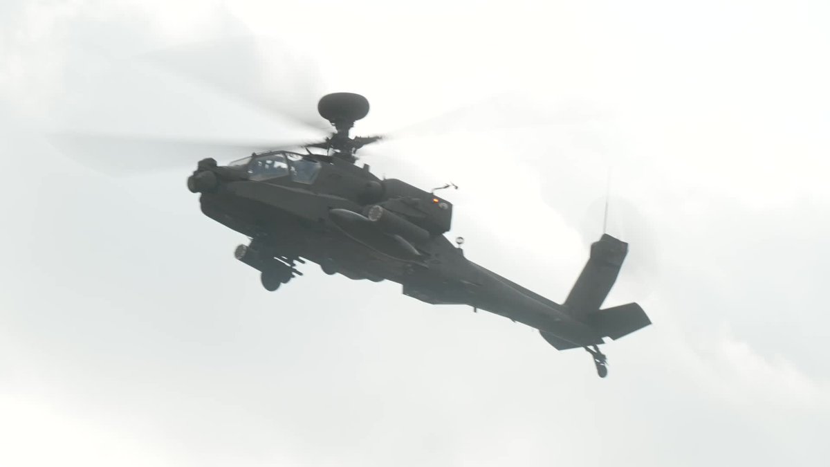 Apache ahead! Catch the British The Army Air Corps Display Team in action at #FIA2026.