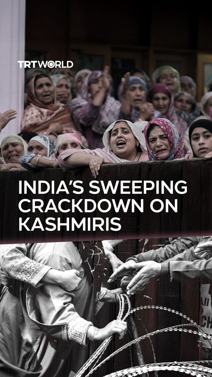 Indian forces have launched one of their biggest crackdowns in recent years, detaining more than 3,000 people across India-administered Kashmir after the killing of a police officer in Anantnag. Critics, including political leaders and human rights organisations, say the mass arrests, house raids and demolitions amount to collective punishment of civilians