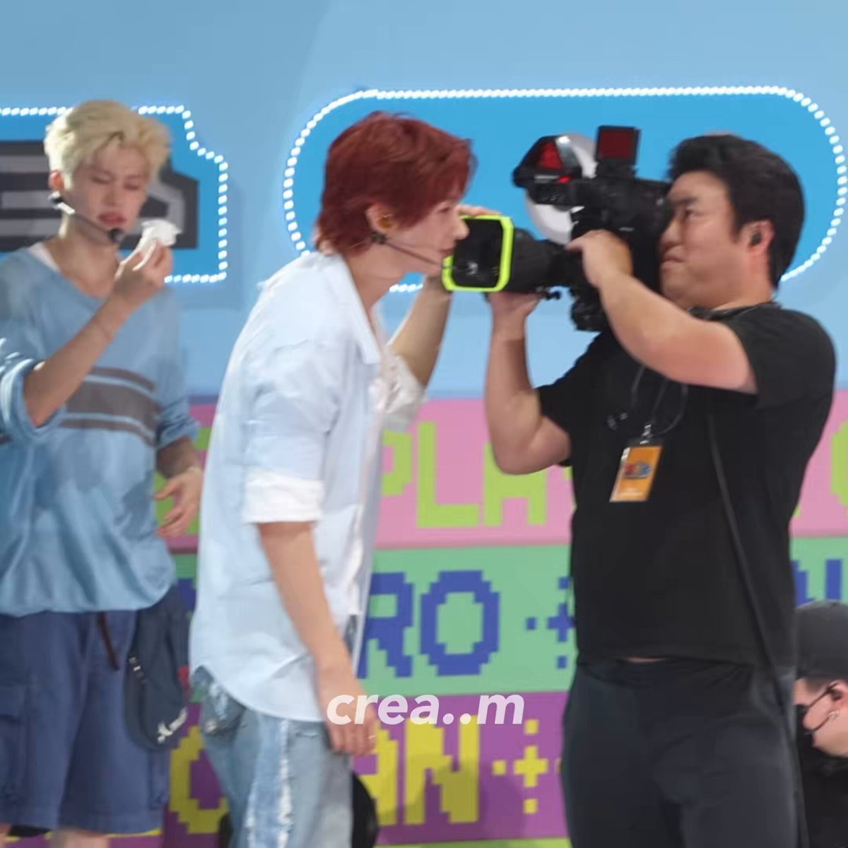 260724 #원빈 #WONBIN #앤톤 #ANTON 찬영이 카메라 엔딩 하구 갑자기 원빈이한테 가서 배 복복 만짐 ..