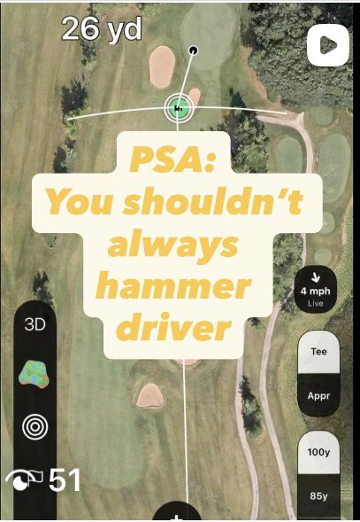 You’ve been told “hit driver whenever you can!” I think that’s wrong.