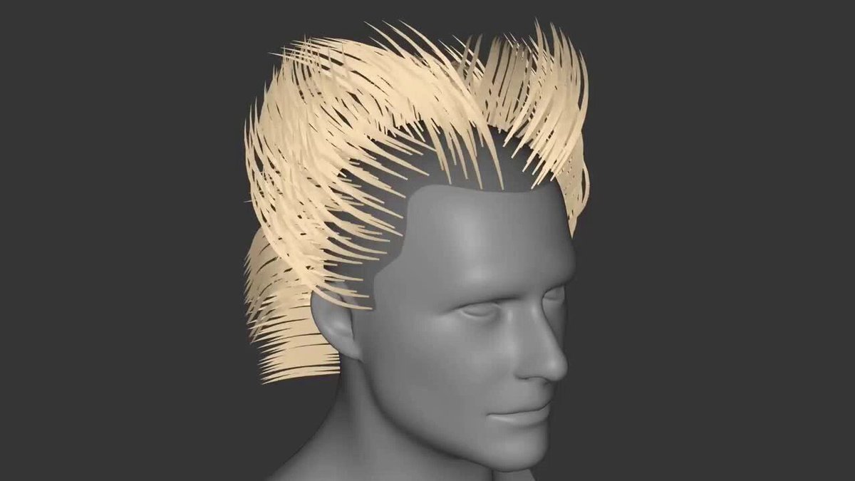 Sisir is a new guide-based hair grooming tool that lets you design high-quality hairstyles, iterate easily, and export your results for use in other 3D software.