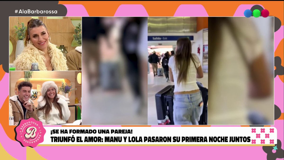 Triunfa el amor: Manu y Lola comienzan su nueva etapa fuera de la casa 💕 Mirá #ALaBarbarossa en Telefe 📺