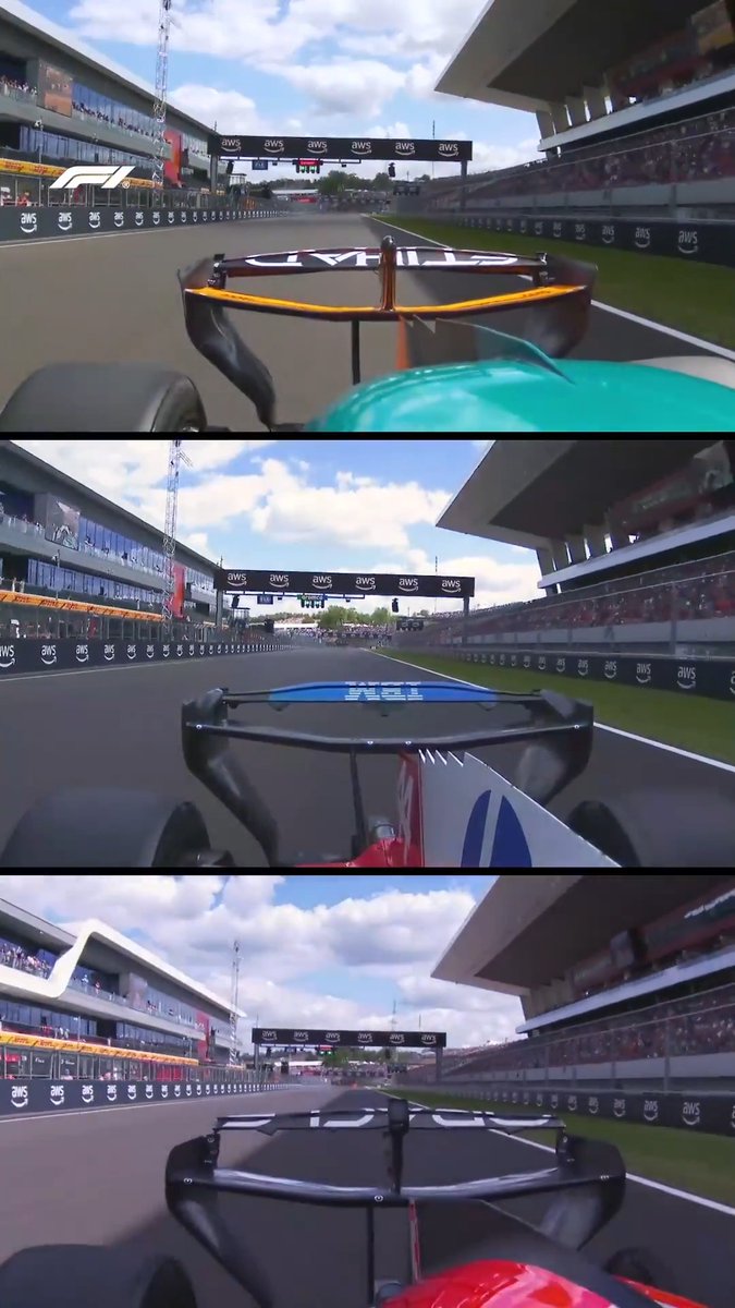 First Ferrari, then Red Bull, now McLaren! All three teams are sporting Macarena wings in Budapest 👀 #F1 #HungarianGP