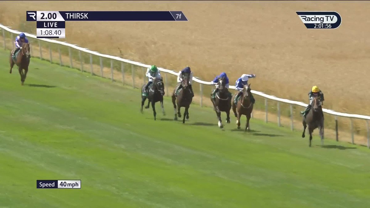 👀 A big step forward from Martinet (Frankel x Coronet) who impresses Thirsk Racecourse