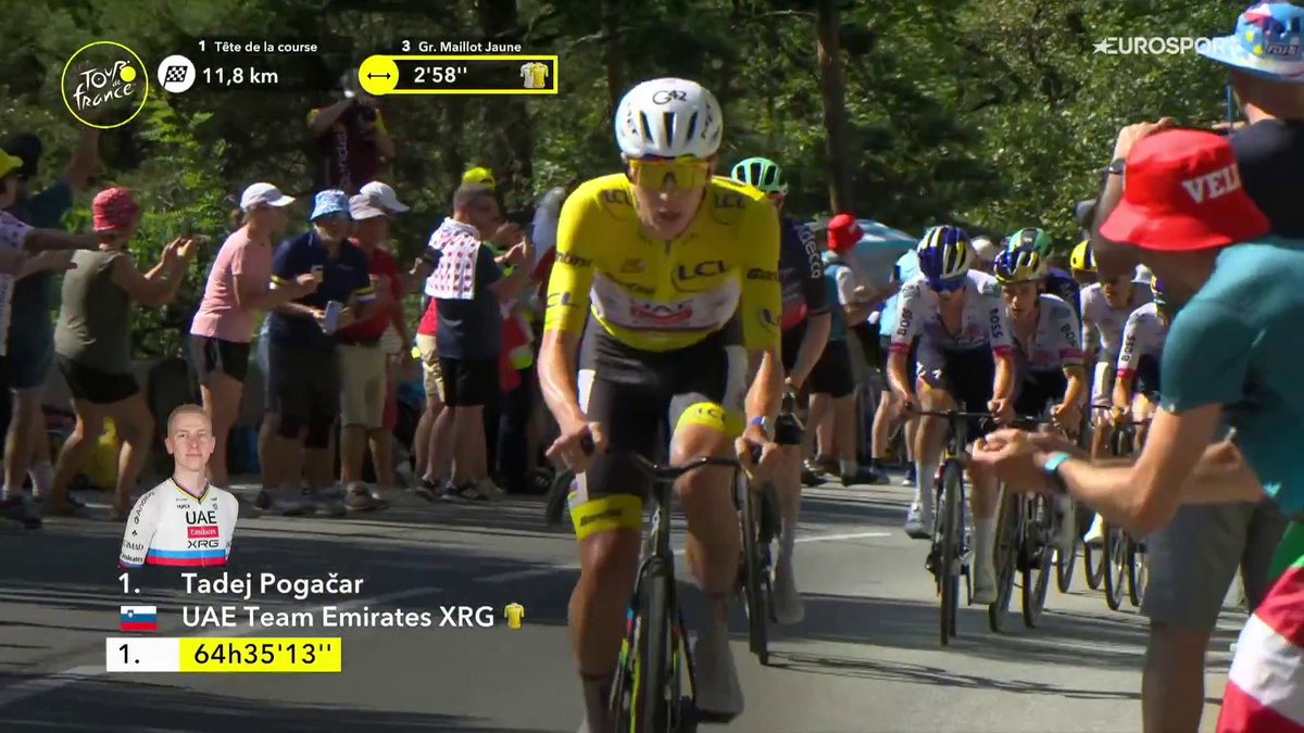 Está enfermo... ENFERMO POR GANAR. Pogacar quiere dejar su sello en la mítica colina y arranca a 11 kilómetros de meta. #TDF2026 #LaCasadelCiclismo