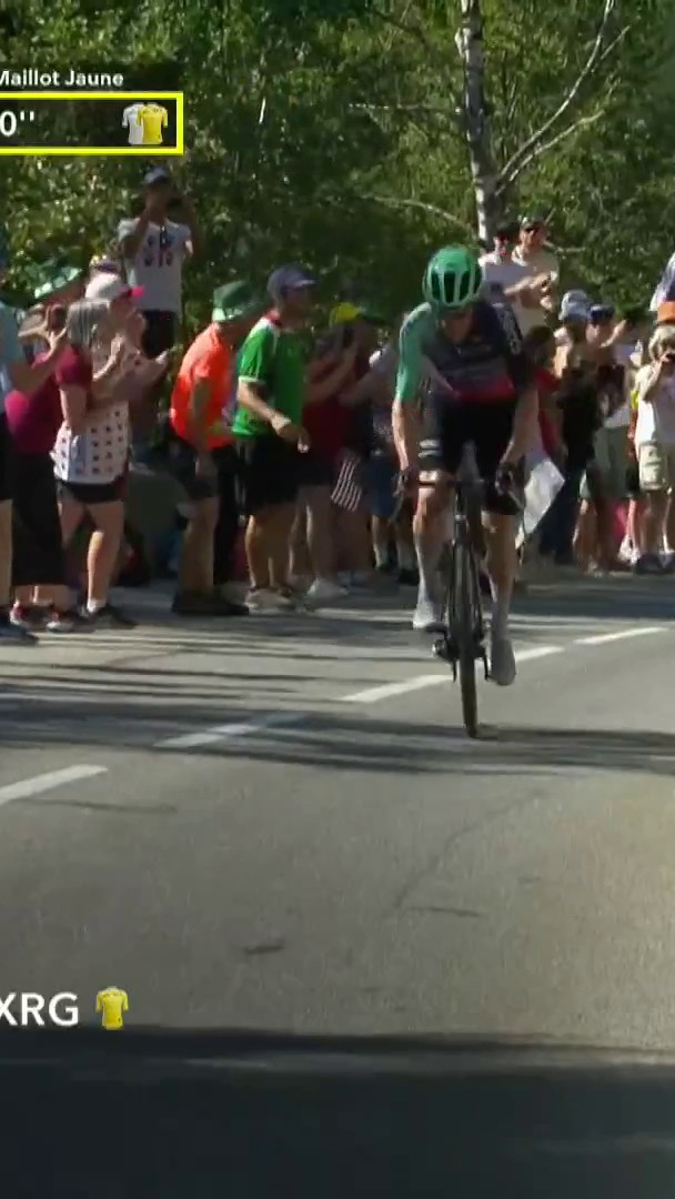 POGI STRIKES EARLY 💥 Tadej Pogacar launches with over TWELVE kilometres to go on Alpe d’Huez 🚀