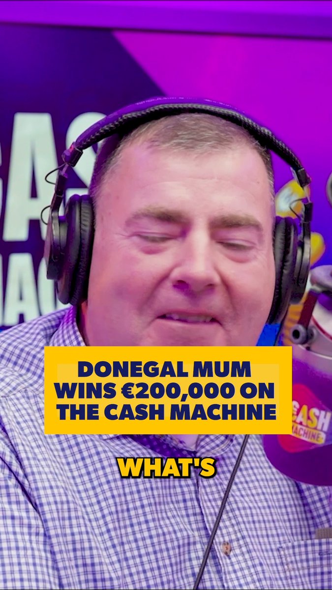 💰 What a Friday for Meghan! Meghan Dooher from Co. Donegal was on maternity leave, holding her newborn baby, when Barry Dunne called with some life-changing news... She'd just won €200,000 on the Cash Machine! 🎉 Congratulations again, Meghan! We hope you and your little one have a brilliant weekend. ❤️ #CashMachine #TodayFM
