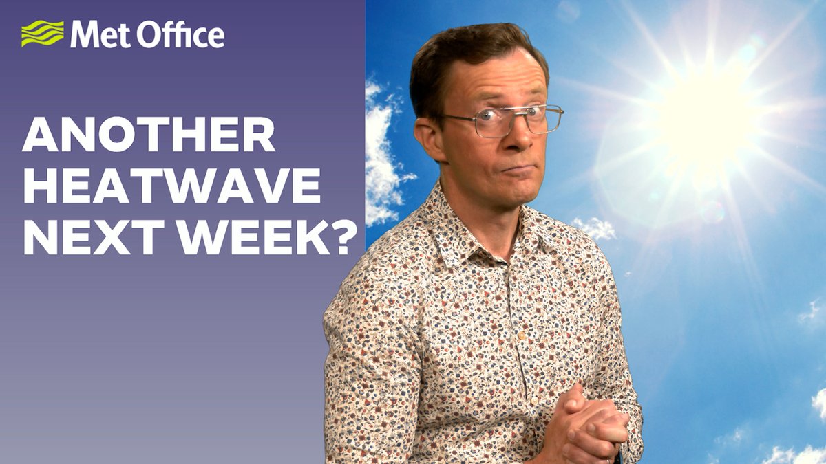 Hoping for rain or cooler weather? 🌧️ There will be some rain and temperatures will be lower in many places this weekend. But the heat is likely to return again next week 🌡️ Watch ⤵️