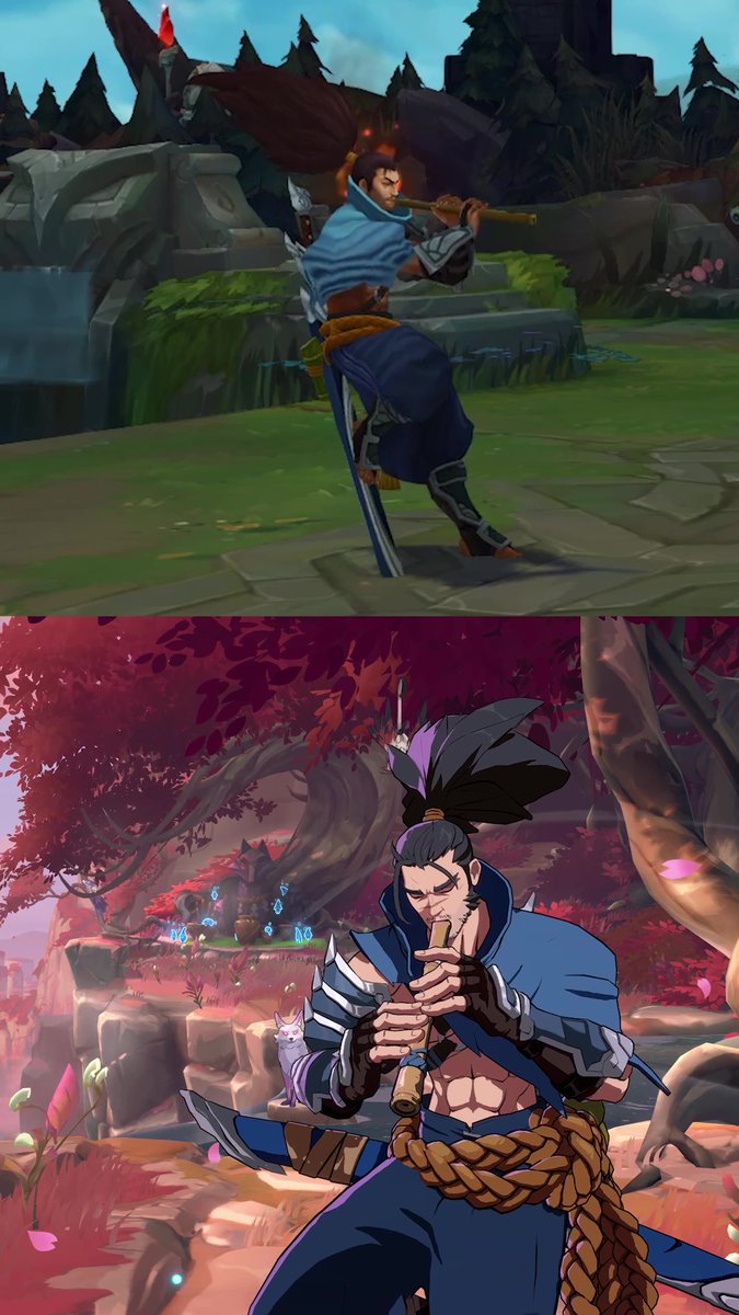 yasuo in @leagueoflegends vs 2XKO. wind walling since 2013