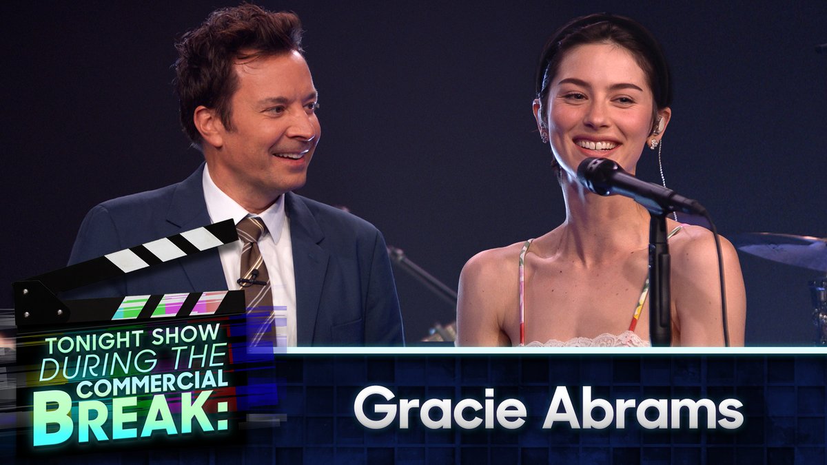 During Commercial Break: Gracie Abrams’ new album Daughter from Hell was almost named Basement Lady 🤣 #GracieOnFallon #FallonTonight #DuringCommercialBreak