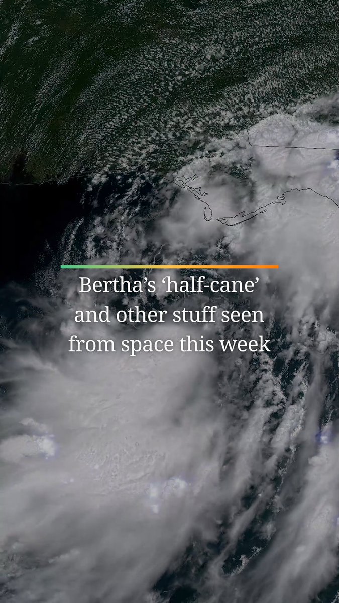 Every Friday, CNN Meteorologist Dakota Smith looks at the most interesting things weather satellites observed on our planet. Download the CNN Weather app for free on iOS to see more.